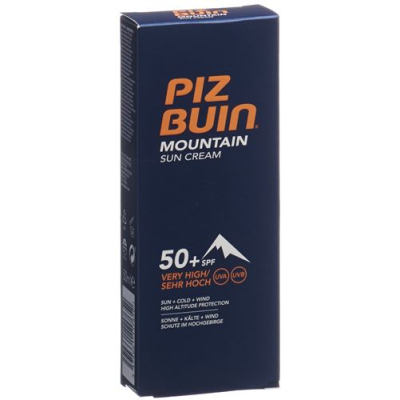 Piz Buin Mountain Cream SPF 50+ tube 50 мл