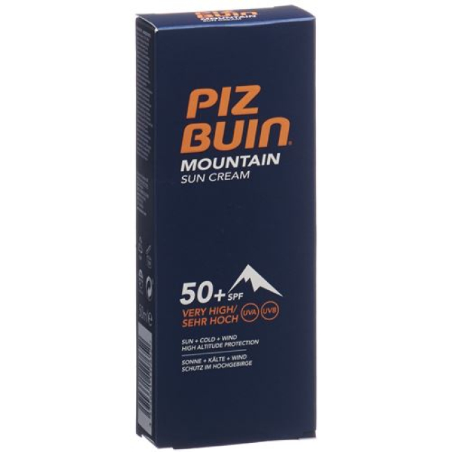 Piz Buin Planinska krema SPF 50+ Tb 50 ml
