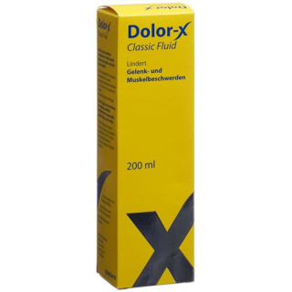 Dolor-x klassieke vloeistof 200 ml