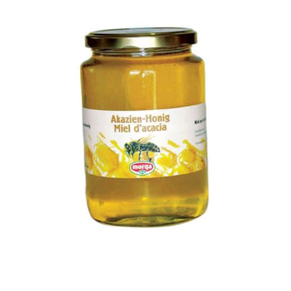 Рекламный стакан MORGA с акациевым медом 1 кг