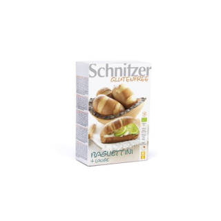 Schnitzer Organic Baguettini Lye sin gluten para hornear 250 g
