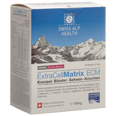 Extra Cell Matrix nápoj na kĺby a pokožku aróma bobúľ bag 30 ks