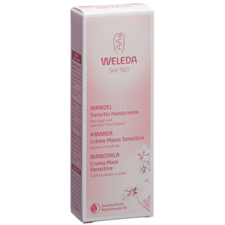 Kem Dưỡng Da Tay Nhạy Cảm Hạnh Nhân Weleda 50 ml