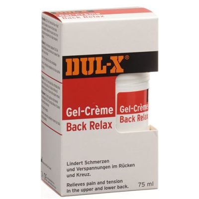 Dul-x back relax gel крем 75 мл