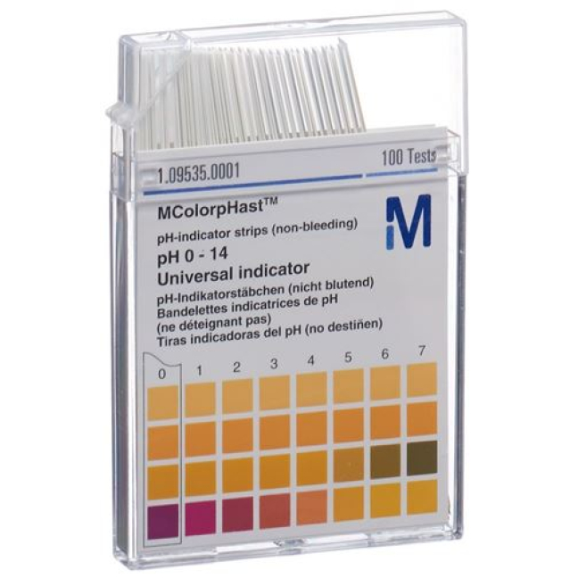 Merck indicatorstrips pH 0-14 100 st