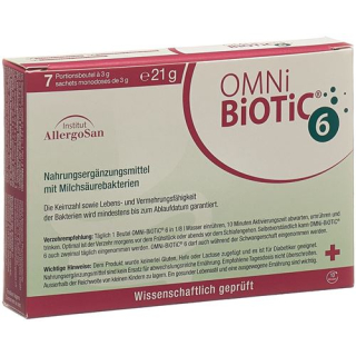 Omni-Biotic 6 Polvo 3 g 7 sobres