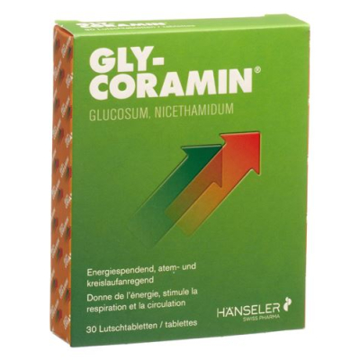 Gly-Coramin lozenges 125 mg 30 бр