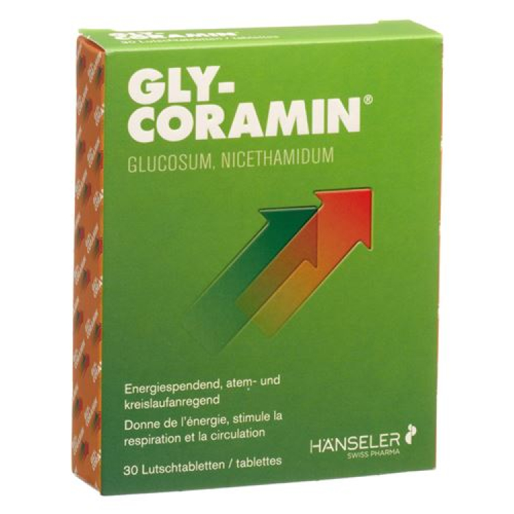 Gly-Coramin lozenges 125 mg 30 бр