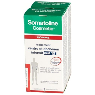 Somatoline Erkek Göbek + Karın Gece Bakımı 10 2 x 150 ml