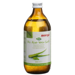 Morga Aloe Vera Juice Bio Bottle 500 ml