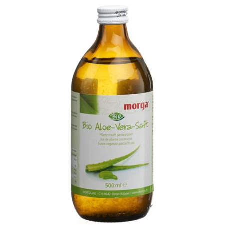 Morga aloe vera juice Bio Fl 500 ml