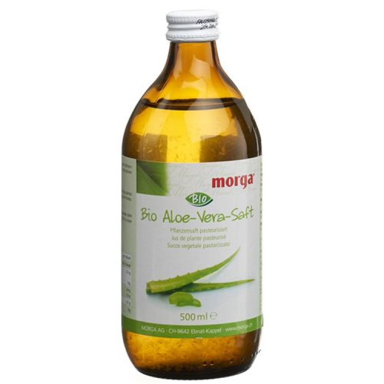 Morga aloe vera mahl Bio Fl 500 ml