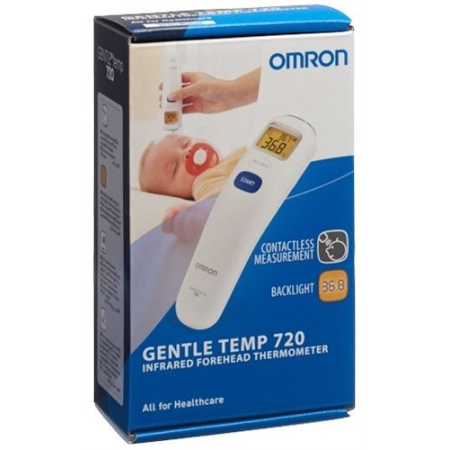 Thermomètre frontal Omron Gentle Temp 720