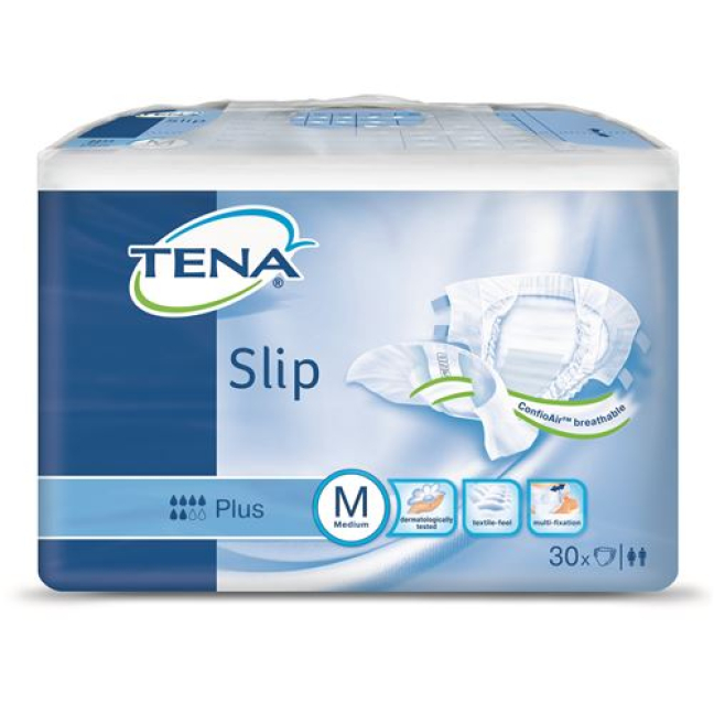 TENA Slip Plus Medium 30 vnt