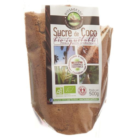 Сахар кокосовой пальмы Ecoidées 500 г