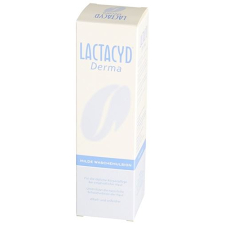 Lactacyd Derma мека почистваща емулсия 250 мл