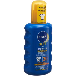 Nivea Sun Protect & Moisture tápláló Sun Spray SPF 30 200 ml