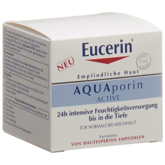 Et centralt værktøj, der spiller en vigtig rolle Arv Learner Eucerin Aquaporin Active normal skin 50ml buy online | beeovita.com