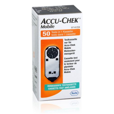 тест accu-chek mobile 50 бр