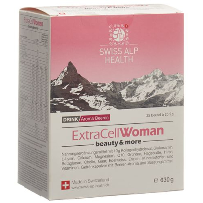 Extra Cell Woman juoma beauty & more Btl 25 kpl