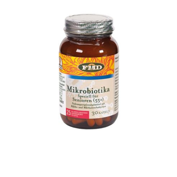 FMD Microbiotics Seniors 55+ Capsules Glass 30 τεμ