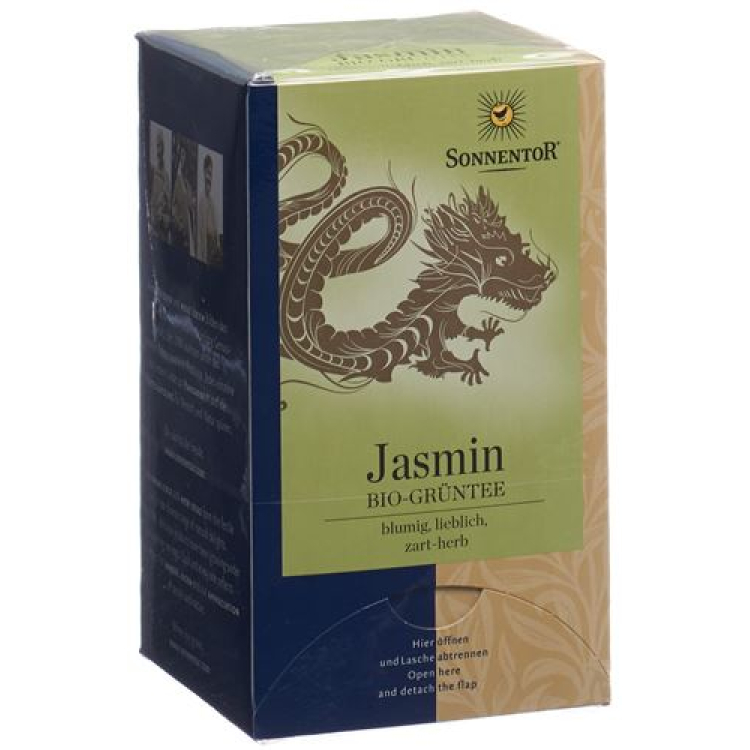 Sonnentor Té Verde Jazmín Btl 18 uds