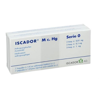 Iscador M c. Hg Serie 0 Inj Loes 2 x 7 stk