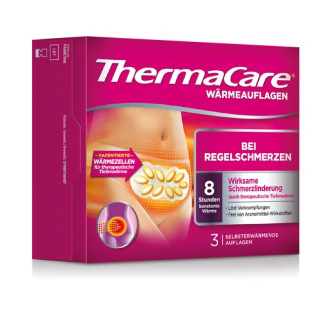ThermaCare 月経 3 個
