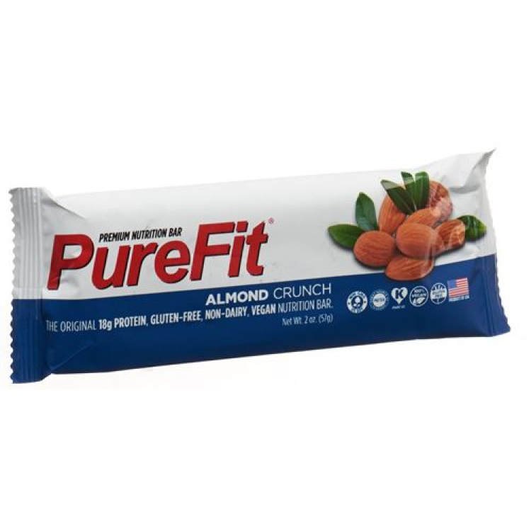 PureFit Protein Bar Миндаль 100% веганский 57г