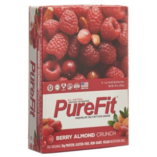 PureFit Protein Bar Berry %100 Vegan 15 x 57g