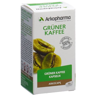 Arkocaps green coffee capsules plant-based 45 pcs