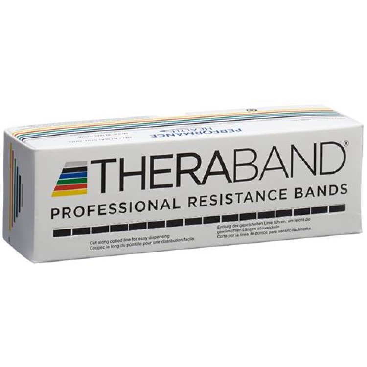 Thera-Band 5.5mx12.7cm ពណ៌ក្រហមមធ្យមខ្លាំង