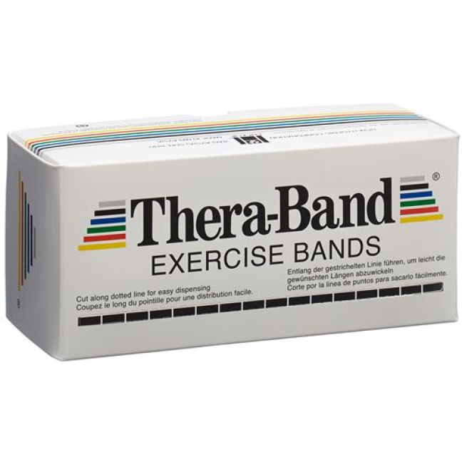 Thera-Band 5.5mx12.7cm хар өнгийн нэмэлт хүчтэй
