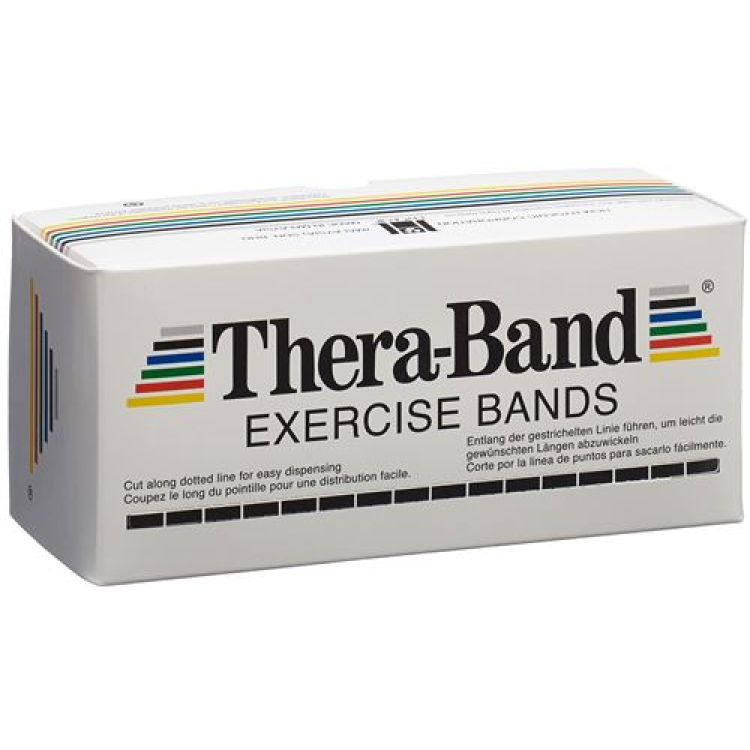 Thera-Band 5,5 m x 12,7 cm črn ekstra močan