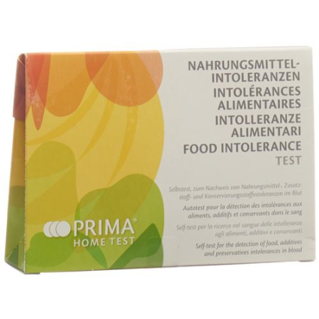 PRIMA HOME TEST Test d'intolérances alimentaires (120