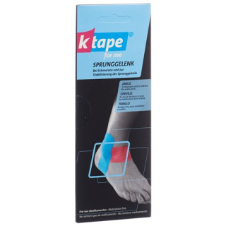 K-Tape for me tobillo para una aplicación 2 piezas