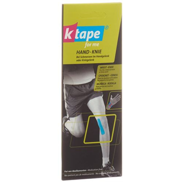 K-Tape for me hand/knee for two applications 4 pieces