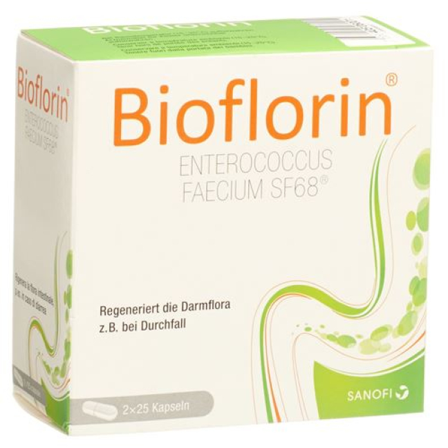 Bioflorin 2 × 25 cápsulas