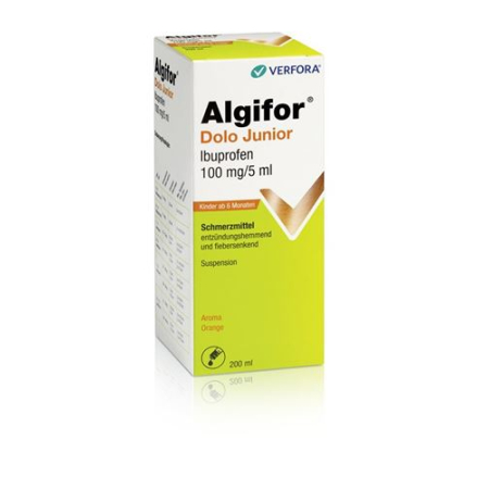 Algifor Dolo Junior Suspension - Buy Online at Beeovita