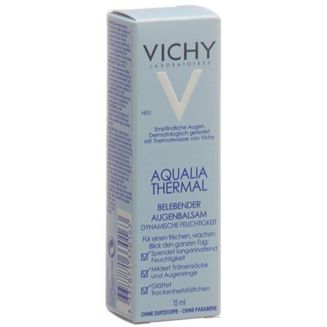 Vichy Aqualia თვალის ბალზამი 15 გრ