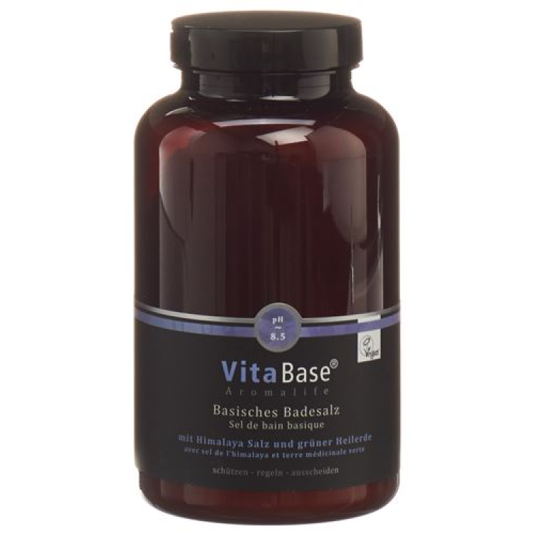 VitaBase Basisches Badesalz Ds 500 g