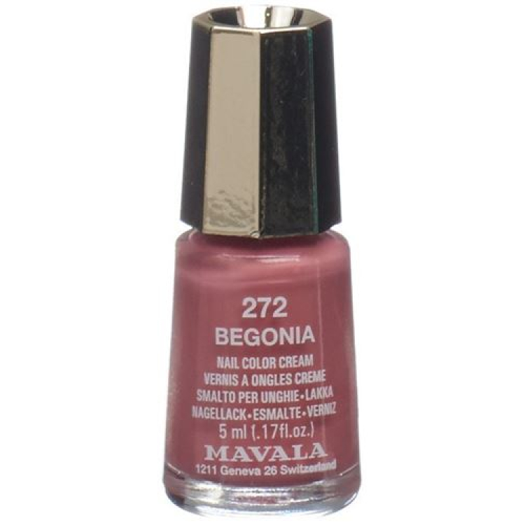 Mavala Nail Polish Mini Color 272 Begonia Fl 5 ml