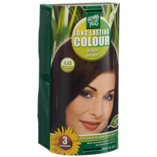 Henna Plus Long Lasting Color warm brown 4.45