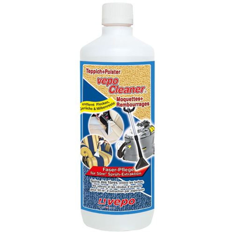 Vepocleaner Carpet + Тапицерия за спрей екстракция 50м2 1000 мл