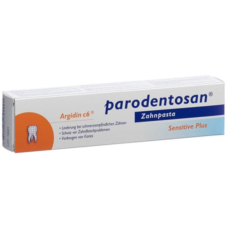 Parodentosan Sensitive Plus fogkrém 75 ml