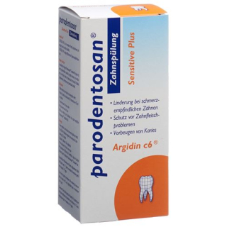 Parodentosan Sensitive Plus tekočina za izpiranje zob 300 ml