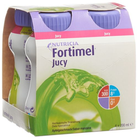 Fortimel Jucy Apple 4 pudelit 200 ml