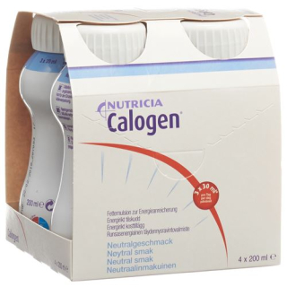 Calogen liq neutral 4 bottles 200 ml
