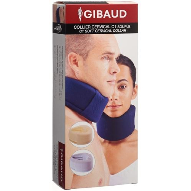 GIBAUD Cervical Brace C1 7.5cm Gr1 29-34cm soft