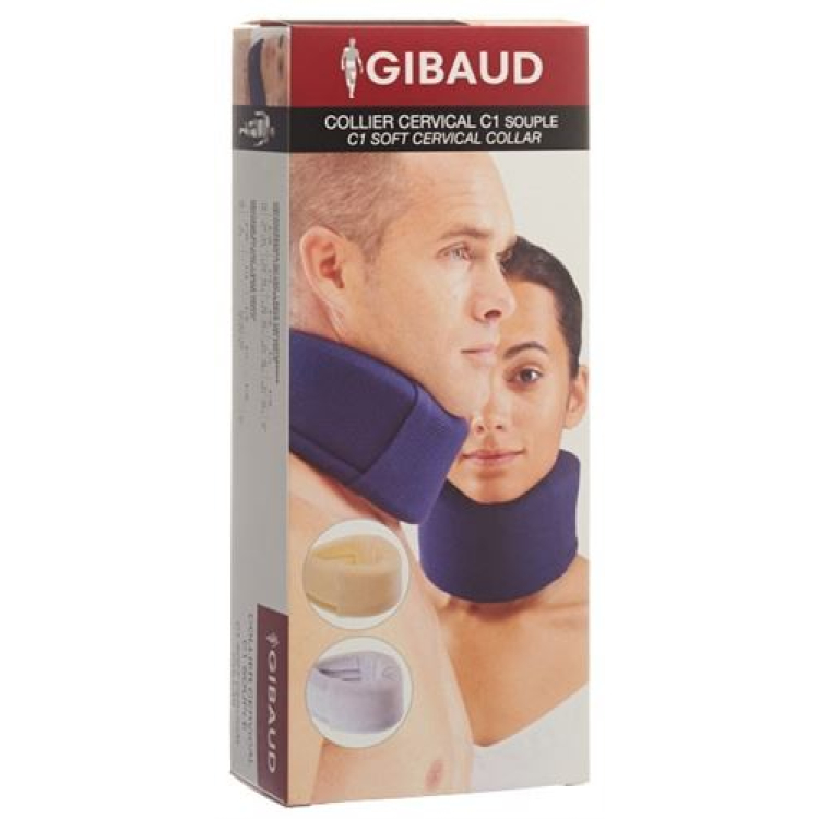 GIBAUD Cervicalstütze C1 8.5cm Gr1 मुलायम 29-34cm